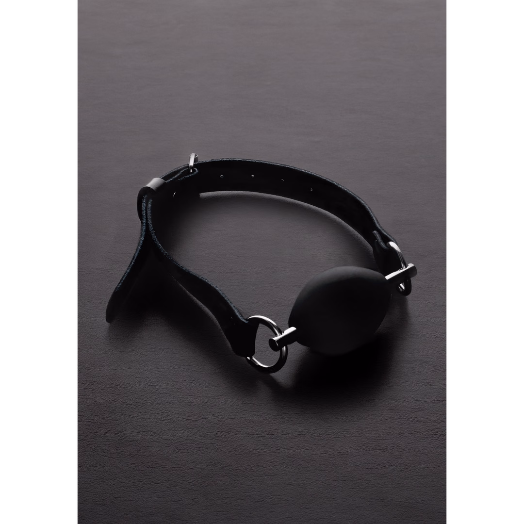 Oval Silicone Ball Gag
