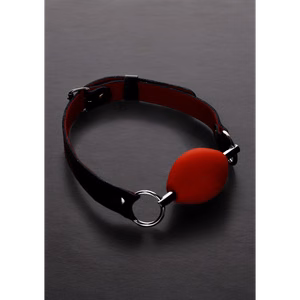 Oval Silicone Ball Gag
