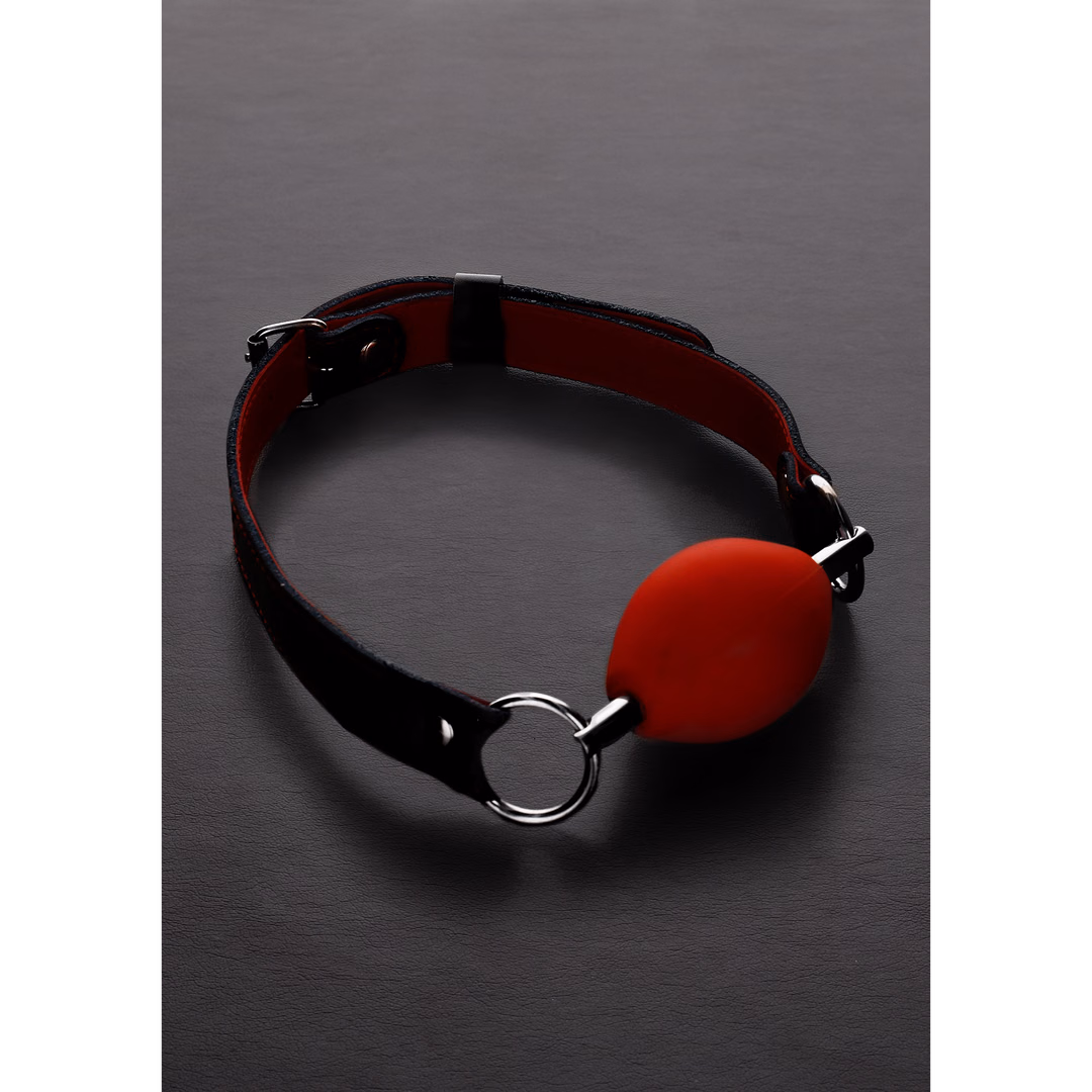 Oval Silicone Ball Gag