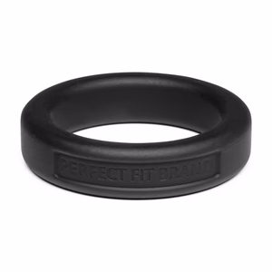 Silicone Hefty Ring Classic - Cockring - 1.4 / 3,6 cm - Black