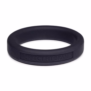 Silicone Hefty Ring Classic - Cockring - 1.75 / 4,4 cm - Black