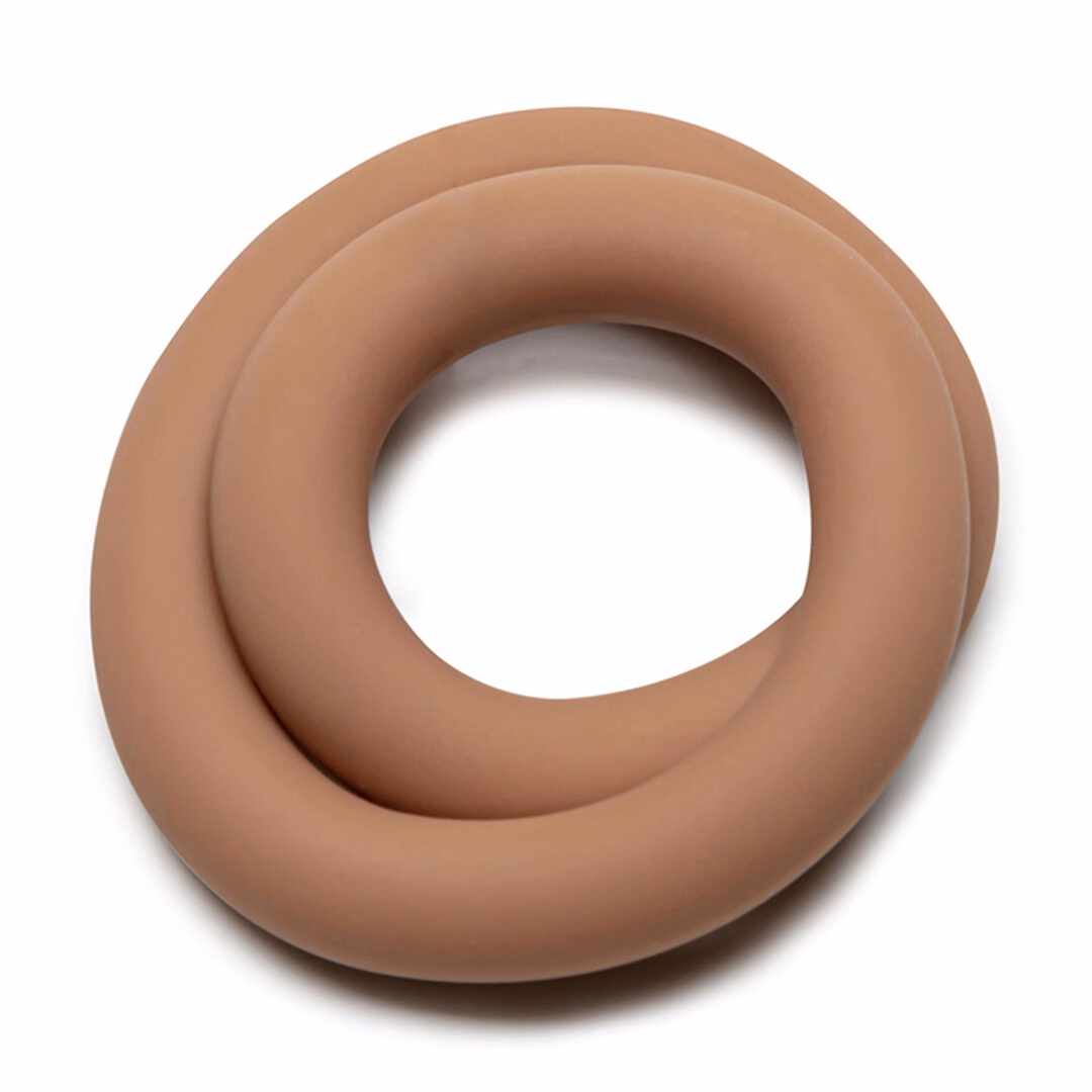 Silicone Hefty Wrap Ring - Cockring - 9 / 22,9 cm - Skintone 3 - 4