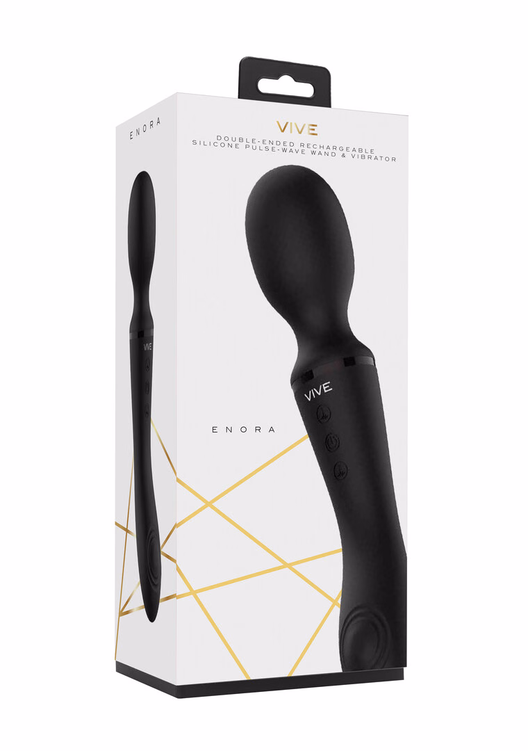 Enora – Wand Vibrator – Black – 2 Enora - Wand Vibrator - Black - 2