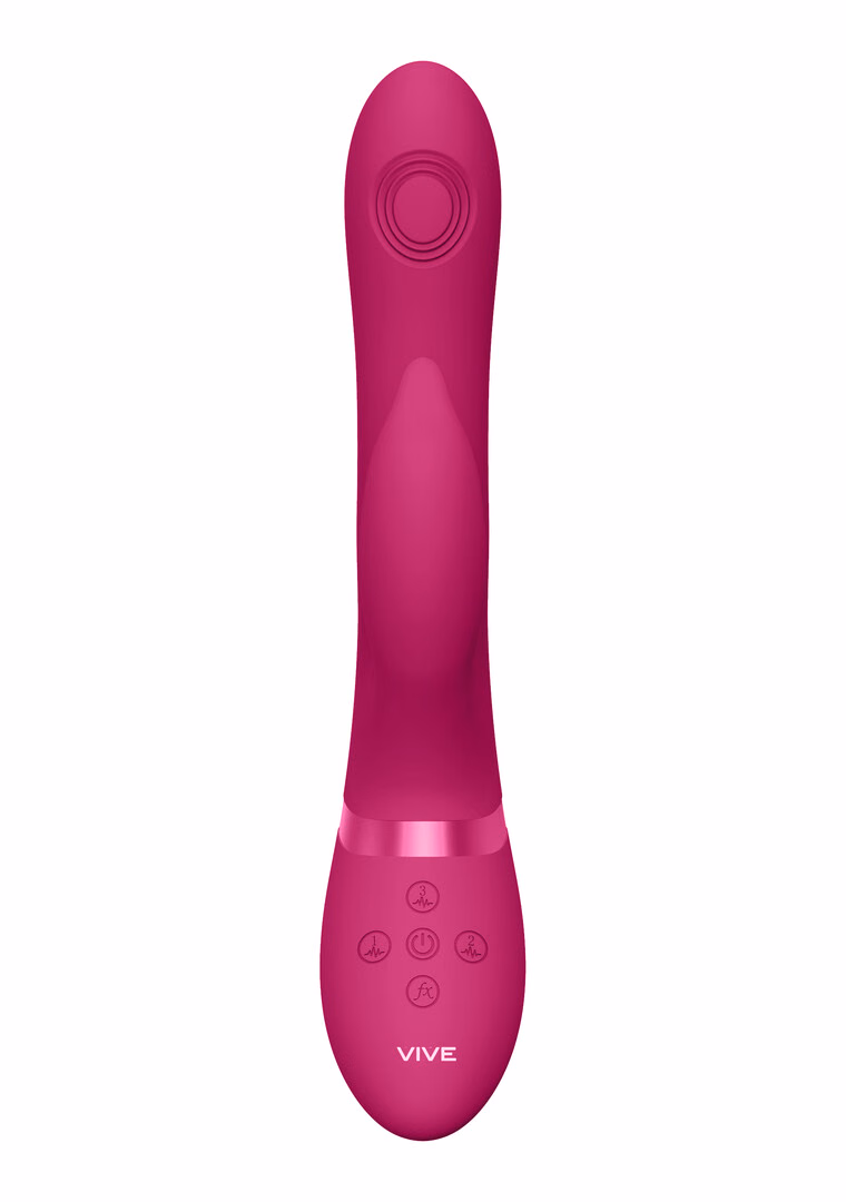 Aimi - Pulse Wave Vibrating G-Spot Rabbit - Pink - 4