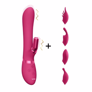 Chou - G-Spot Rabbit Clitoral Stimulator - Pink