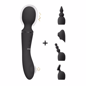 Nami - Pulse Wave Vibrating Wand - Black