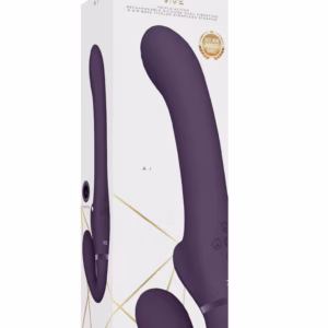 Ai - Dual Vibrating  Air Wave Tickler Strapless Strapon - 2
