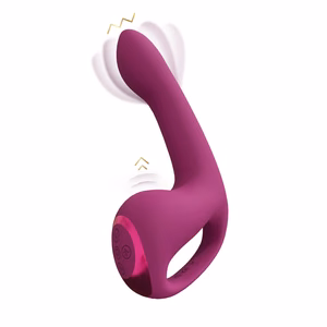 Riko - Triple Motor Thumper with Advanced Finger Motion  Pulse Wave Stimulator - Pink