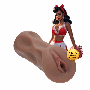 Pinup Dolls - Cheerleader Cutie Cherry Splitz - TPE Large Masturbator - 321g - Brown