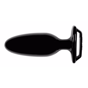 Finger Grip Plug #3 - Butt Plug with Finger Grip - Black