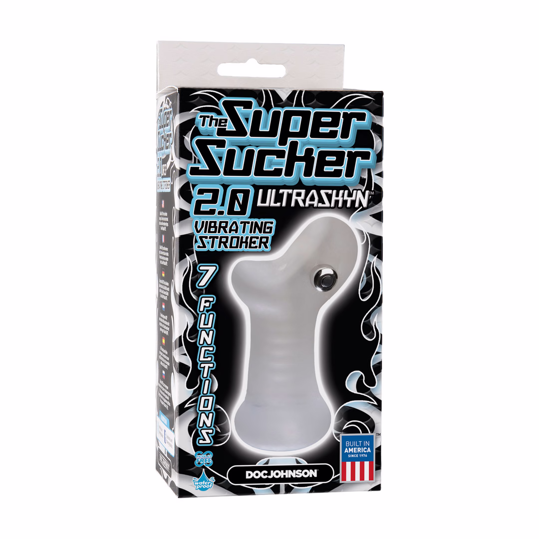 The Super Sucker 2.0 - ULTRASKYN Vibrating Mouth Masturbator - 2