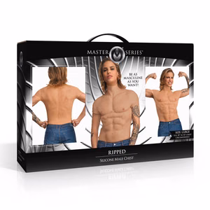 Ripped - Silicone Male Chest - Medium - 2