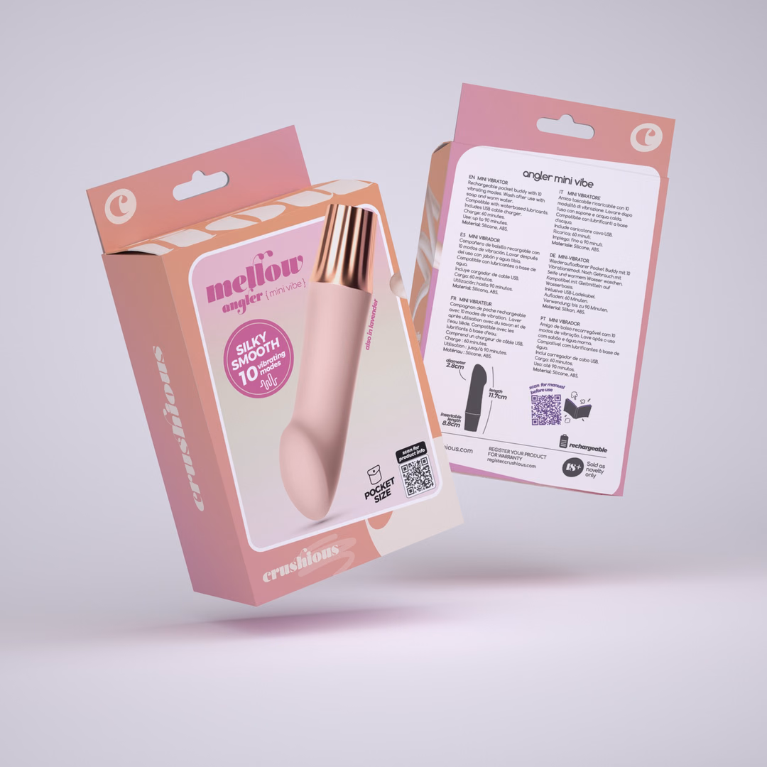 Mellow Angler - Mini G-Spot Vibrator - Pink - 2