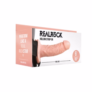 Hollow Strap-On without Balls - 6 / 15,5 cm - 2
